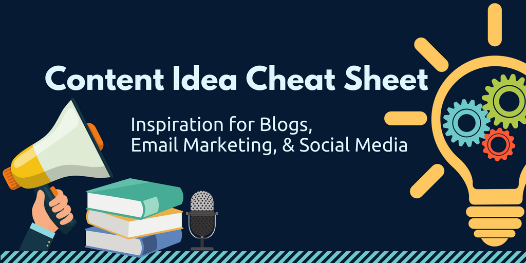 Content Idea Cheat Sheet Twitter Card