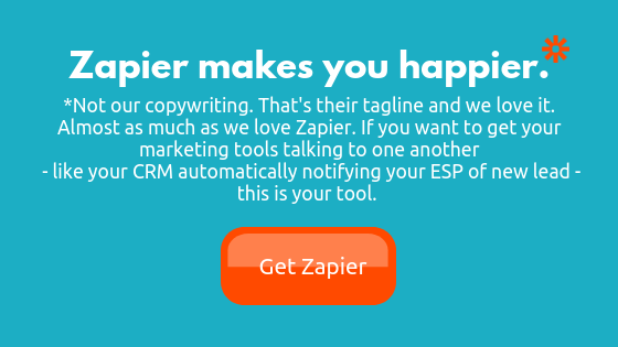Use Zapier to connect all of your small business applications and tools.